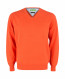 SALE % | Boss Casual | Pullover - Regular Fit - V-Neck | Orange online im Shop bei meinfischer.de kaufen Variante 2