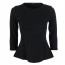 SALE % | Zero | Jerseyshirt - fitted - Schößchen | Schwarz online im Shop bei meinfischer.de kaufen Variante 2