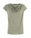 SALE % | Zero | T-Shirt - Regular Fit - Wasserfallausschnitt | Oliv online im Shop bei meinfischer.de kaufen Variante 2