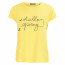 SALE % | Zero | T-Shirt - Regular Fit - Wording | Gelb online im Shop bei meinfischer.de kaufen Variante 2