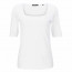SALE % | Zero | T-Shirt - Regular Fit - unifarben | Weiß online im Shop bei meinfischer.de kaufen Variante 2